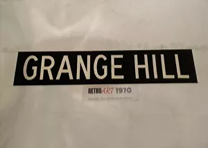 L161 Chesterfield Bus Blind 1950’s 36" GIFT - Grange Hill (tall) - Foto 1 di 12
