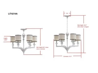 Araña Safavieh 27,5 pulgadas de diámetro, precio reducido 2172721755 LIT4214A Foto 1 de 4