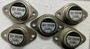 SI-3554M (5 pack) Sanken transistor 5V 4A 64W TO-03 New Old Stock BinQ03 - Picture 1 of 1