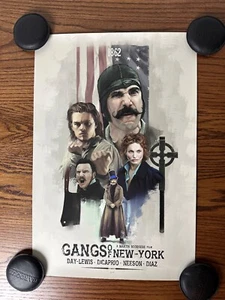Póster de película limitado de Yvan Quinet - Gangs of New York impresión artística BNG | Mondo - Imagen 1 de 6