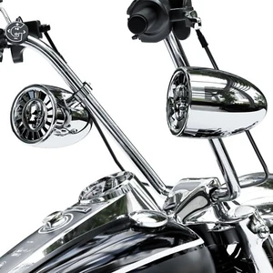 600W Bluetooth Waterproof Stereo Speakers Audio Amp System for Harley Ape Hanger - Bild 1 von 9
