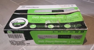 Cyber Home DVR-1200 DVD Player/Recorder, with Remote, New Open Box - Image 1 of 4