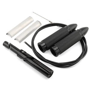 7/8" Bars For Harley Bobber Chopper Internal Throttle Kit Sleeve Throttle Cable - Picture 1 of 12