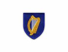 Wappen - Irland Aufnäher/Abzeichen bestickt