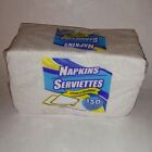 NAPKINS *150 PIECES/STRONG & ABSORBENT...ESSENTIAL TO YOUR EVERYDAY NEEDS!! 