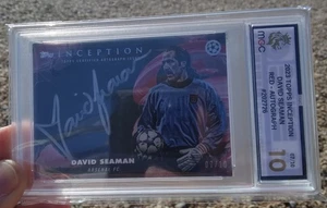 David Seaman Topps Inception Silver Signings 2023 Graded 10, 7/10 - Picture 1 of 2