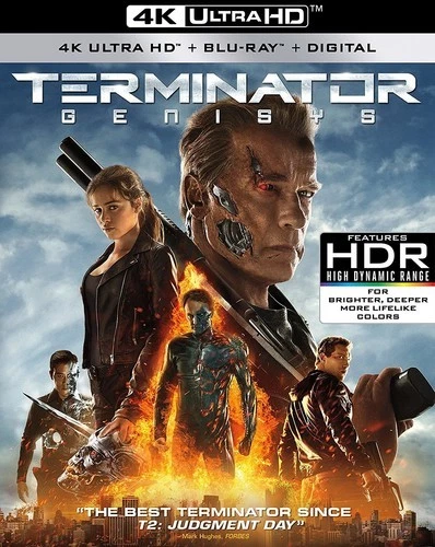 Terminator Genisys [New 4K UHD Blu-ray] With Blu-Ray, 4K Mastering, Ac-3/Dolby Foto 1 de 1