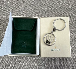 Rolex Krone Edelstahl Schlüsselanhänger Keyring mit Box unbenutzt - Bild 1 von 3