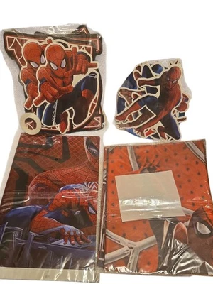 Spider-Man Letrero Feliz Cumpleaños, Baner De Fondo Para Fotos Colgantes y Abrigo Foto 1 de 2