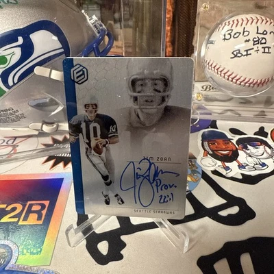 2018 Panini Elements Jim Zorn Auto Seattle Seahawks /199 - Image 1 of 2