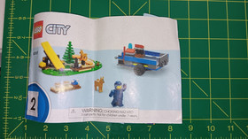 LEGO 60369 book #2  Manual Pre-owned Shows Wear