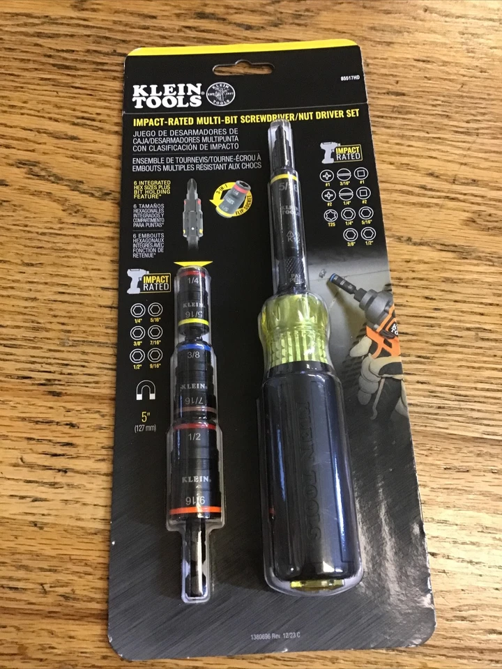 Klein Tools 85517HD 11-in-1 Flip Impact Rated Socket Magnetic Multi-bit Set - Image 1 of 1