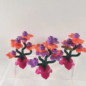 Lego X3 Plantas Acuáticas Coral Flor Ciudad Amigos MOC RECONSTRUIR Verde Hojas Vid (H) - Imagen 1 de 5