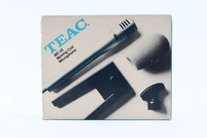 Vtg TEAC MC-10 Moving Coil Wired Plug-In Audio Microphone Sound Recording - Picture 1 of 7