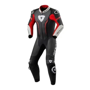 Rev'it | Tuta intera Argon | Nero-Neon Rosso - Picture 1 of 2