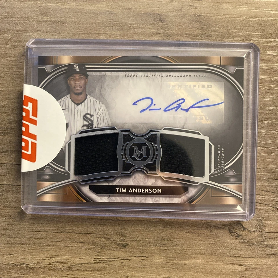 2021 Museum Collection Auto Relic 159/349 Tim Anderson Auto - Image 1 of 2