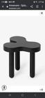 Modern Black Short Funky  Side Table Designed by Sophie Colle by Areaware