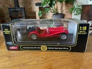 Anson Lotus Super Seven Modellauto 1957-1973 Caterham - 1:18 Metall Die Cast Modell - Bild 1 von 7