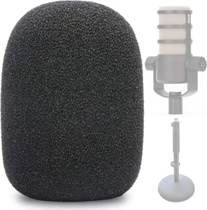 Podmic Pop Filter Foam Cover - Microphone Windscreen Wind Cover Customized for R - Picture 1 of 12