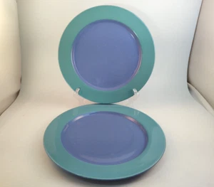 2er Set Lindt Stymeist Colorways 11" Speiseteller - Türkis/Blau - Bild 1 von 9