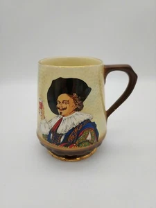 Vintage Sylva C Cavalier Tankard Mug Cup 4" Hand Crafted Staffordshire England - Picture 1 of 8