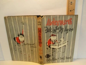 humor book MOLESWORTH BACK IN JUG AGANE by WILLANS illus RONALD SEARLE 1960 hc - Imagen 1 de 13