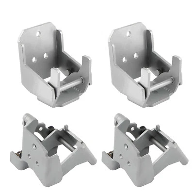 Kit de bisagra de puerta delantera izquierda + derecha 4 piezas para Chevrolet Monte Carlo carrocería G 1978-1988 Foto 1 de 4