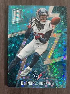 Panini Spectra DeAndre Hopkins 2016 discoteca azul neón Prizm #35 serie/60 espesor - Imagen 1 de 2