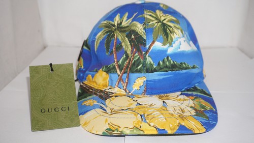 GUCCI Nuovo Cappello Berretto M Base Romantico Regolabile PSAG101227