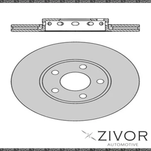 PROTEX Rotor - Front For AUDI A4 B5 4D Sdn FWD 1995 - 2003 By ZIVOR - Picture 1 of 1