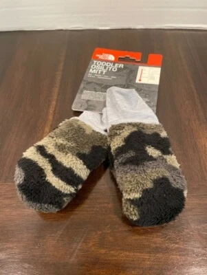 GUANTE OSILITO THE NORTH FACE NIÑO nuevo camuflaje verde topo 3T nuevo con etiquetas Foto 1 de 3