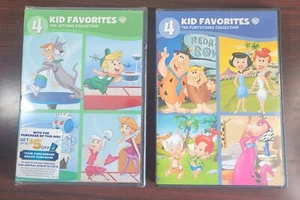 4 Kid Favorites Collection- Flintstones, Jetsons Warner Bros Dvd - Picture 1 of 7