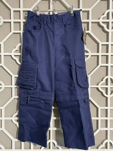 NWT Boy Scouts Pants Youth 4 Blue Switchbacks 2 Uniform Pant Outdoors Boys 23x19 - Picture 1 of 21
