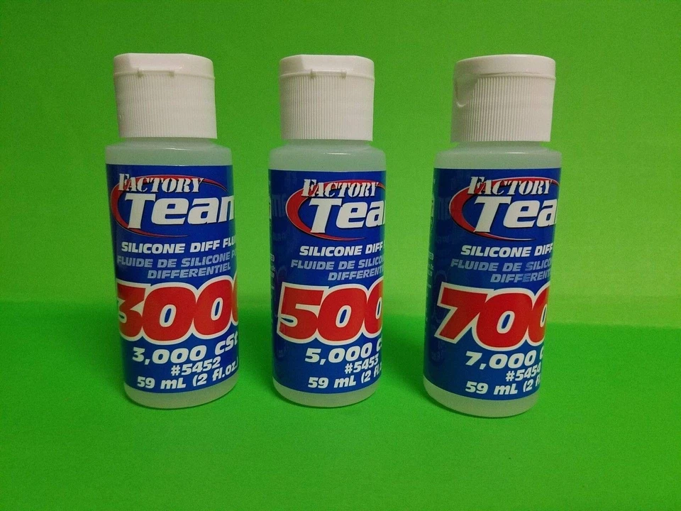 3 PACK Associated Silicone Diff Fluid Oil 3K 5K 7K 3000 5000 7000 FOR TRAXXAS - Image 1 of 1