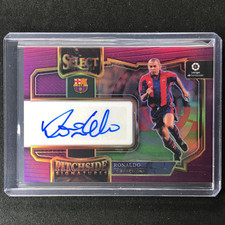 2022-23 Select La Liga RONALDO Pitchside Signatures Auto Purple 3/5
