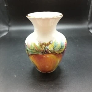 Southfields Fine Bone China Bud Vase Fruit Design 4in Tall - Picture 1 of 7
