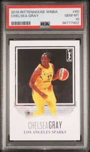 2018 Rittenhouse WNBA Chelsea Gray PSA 10 Las Vegas Aces Best card to get! - Picture 1 of 2