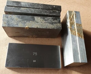 Bloque medidor métrico de precisión 75,00 mm. - Imagen 1 de 2