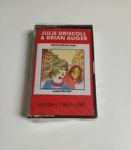 JULIE DRISCOLL & BRIAN AUGER LONDON 1964-1967 CASSETTE TAPE CHARLY NEW SEALED - Picture 1 of 1