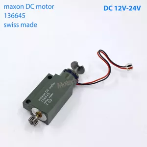 Swiss Maxon 136645 Micro 16mm Electric Coreless Motor Gear Dual shaft DC 12V-24V - Picture 1 of 10