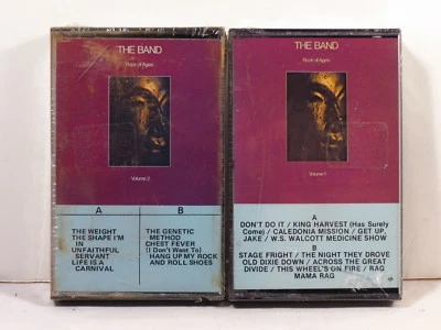 THE BAND - Rock Of Ages 1980 Canadian Club Ed. 2 x cassette SEALED  - Image 1 of 2