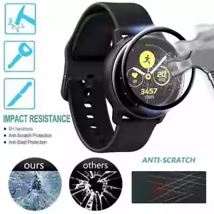 Cover Completa Vetro Morbida per Samsung Galaxy Watch Active 2 Protezione Schermo - Foto 1 di 15