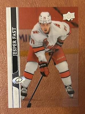2020-21 Upper Deck Extended Series Clear Cut #522 Jesper Fast - Image 1 of 2