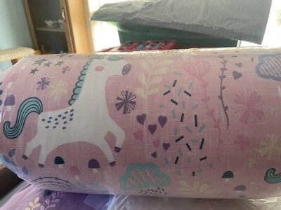 Edredón Unicornio Niños Rosa Talla 224cm X 224cm Foto 1 de 4