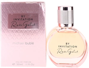 By Invitation Rose Gold by Michael Buble Women EDP Spr Perfume 1oz Shopworn New - Picture 1 of 1