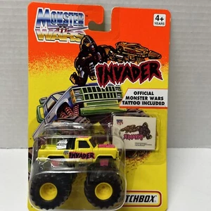 Vintage Matchbox Monster Wars INVADER 1993 Truck - Picture 1 of 4