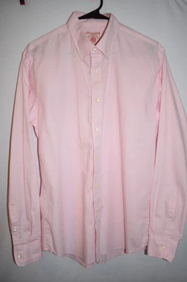 Men's J. Press Pink Classic Dress Shirt  Button Up Size Large - Image 1 of 3