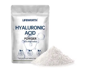 Hyaluronic Acid Powder - Pure, Natural, Anti-Aging Powder - Free Shipping - 10g - Picture 1 of 4