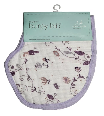 Babero Burpy Orgánico Aden & Anais, Algodón, Nuevo Con Etiquetas Foto 1 de 3