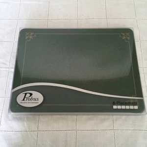 6 x Probus Table mats ~ Dark Green & Gold ~ Heat Resistant ~ Cork Backed ~ UK - Picture 1 of 11